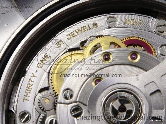 Best Edition Steel Dial Oyster Green Gray VR3235 on 126334 DateJust Roman C+F 41 Bracelet 904L SS 1:1 0223